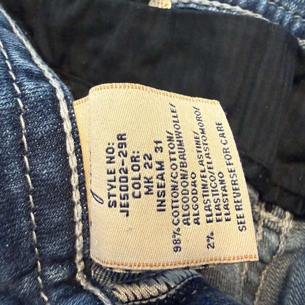 Miss Me Bootcut Jeans | Size 29R | 31” Inseam | Embellished Western Denim | JES - Picture 7 of 10